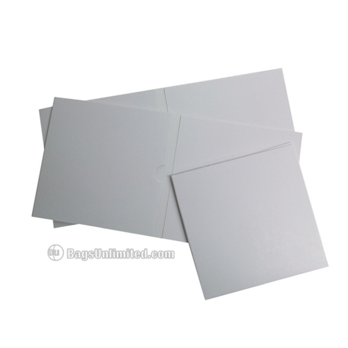 White CD Gatefold Jacket with One P